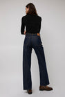 6397 Wide Jean in Raw Rinsed with Contrast WB