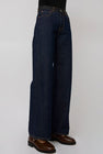 6397 Wide Jean in Raw Rinsed with Contrast WB