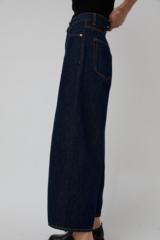 6397 Cropped Roomy Jean in Rinsed Raw