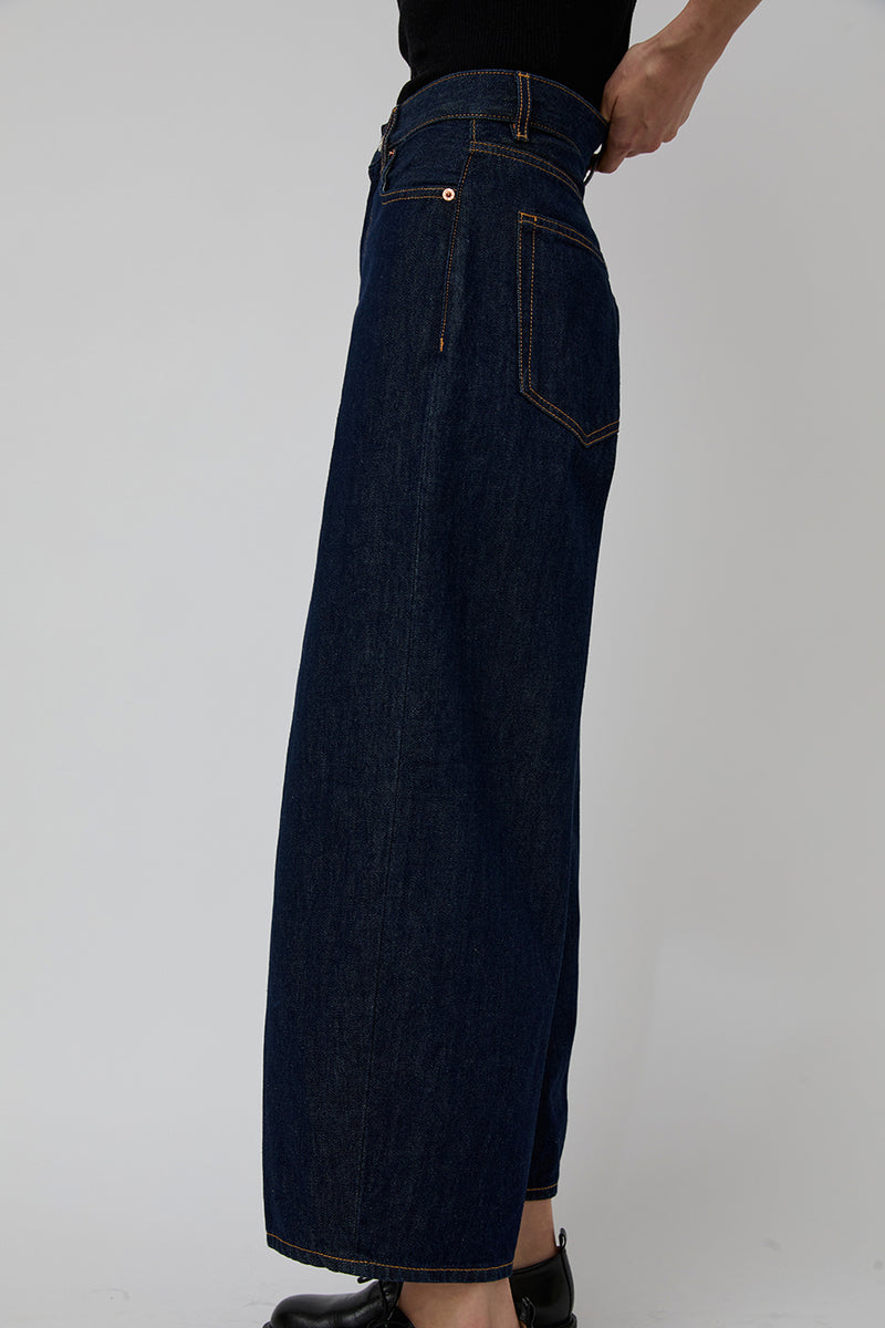 6397 Cropped Roomy Jean in Rinsed Raw