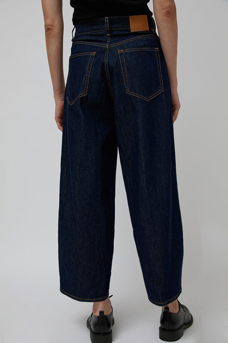 6397 Cropped Roomy Jean in Rinsed Raw