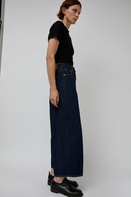 6397 Cropped Roomy Jean in Rinsed Raw