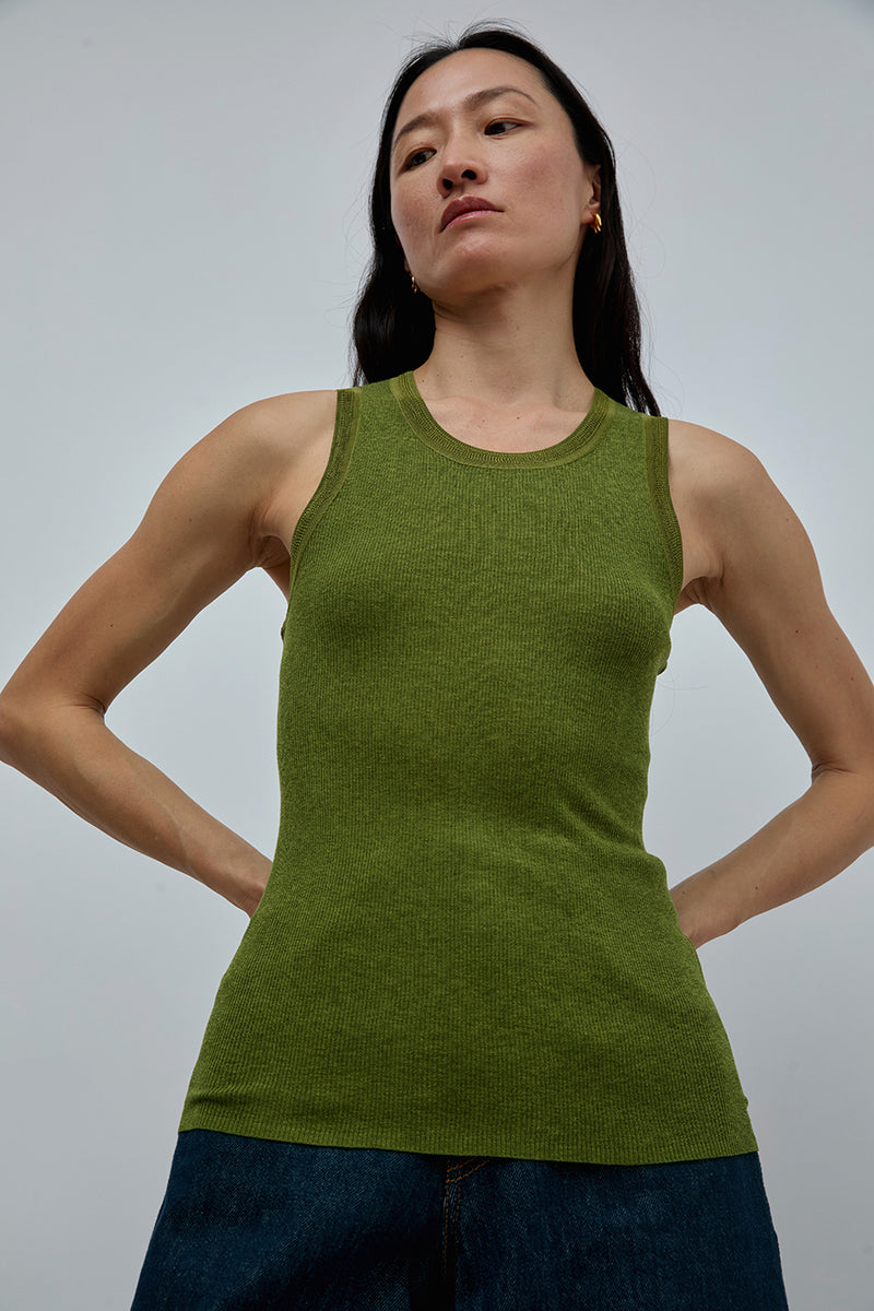 6397 Heirloom Tank in Asparagus