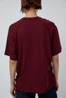 6397 Inside out V Neck in Bordeaux