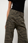 6397 Full Twisted Seam Pant in Bark