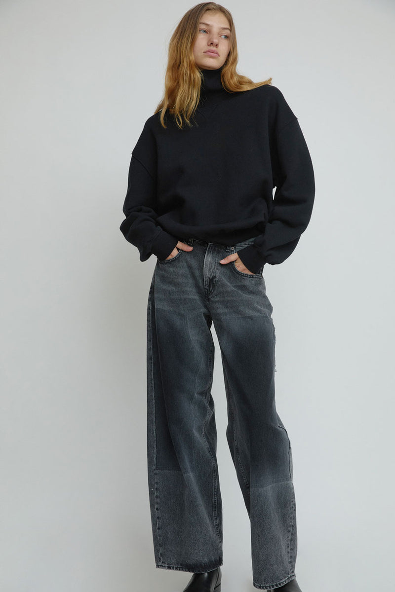 6397 Turtleneck Deb Sweat Shirt in Starling