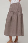 A Bronze Age Field Skirt in Brown Gingham