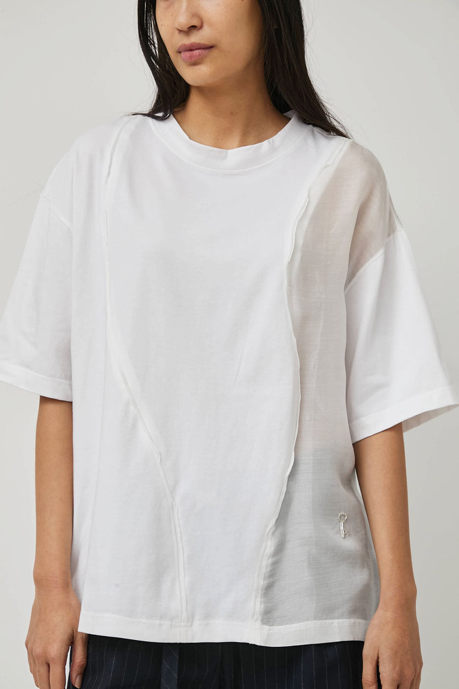 ARCS Busy Tee in Ecru