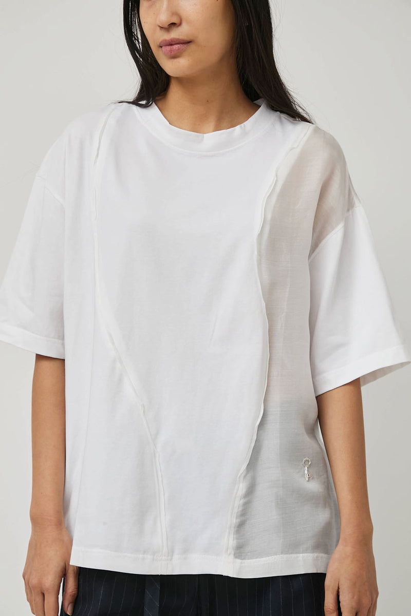 ARCS Busy Tee in Ecru