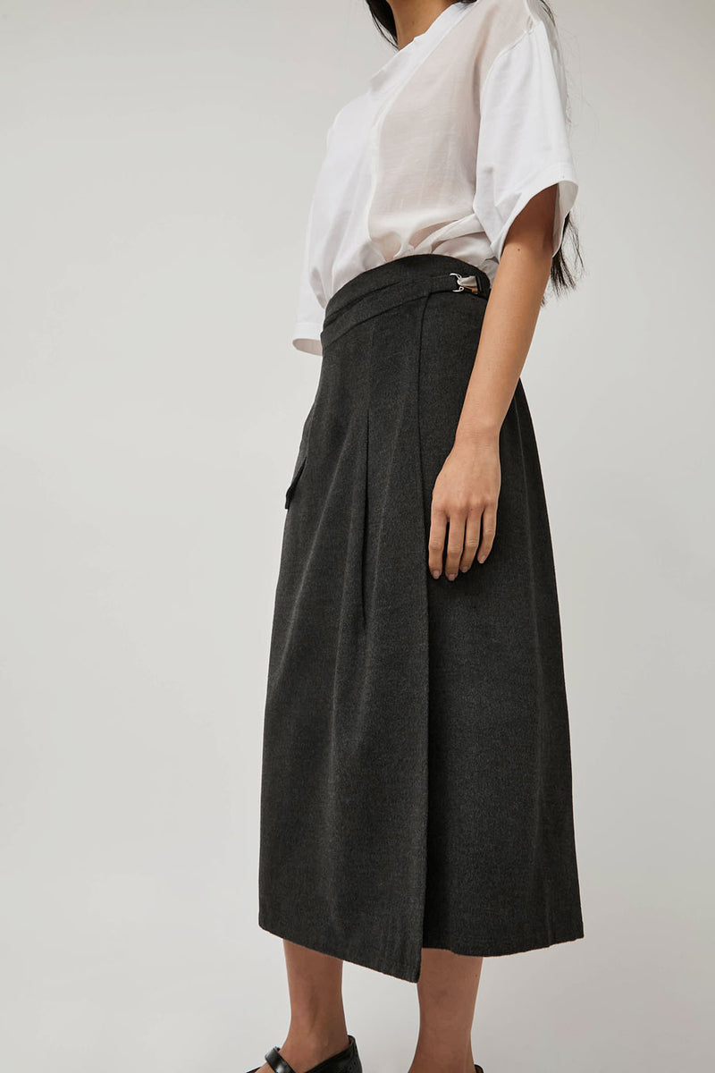 ARCS Ten Skirt in Charcoal