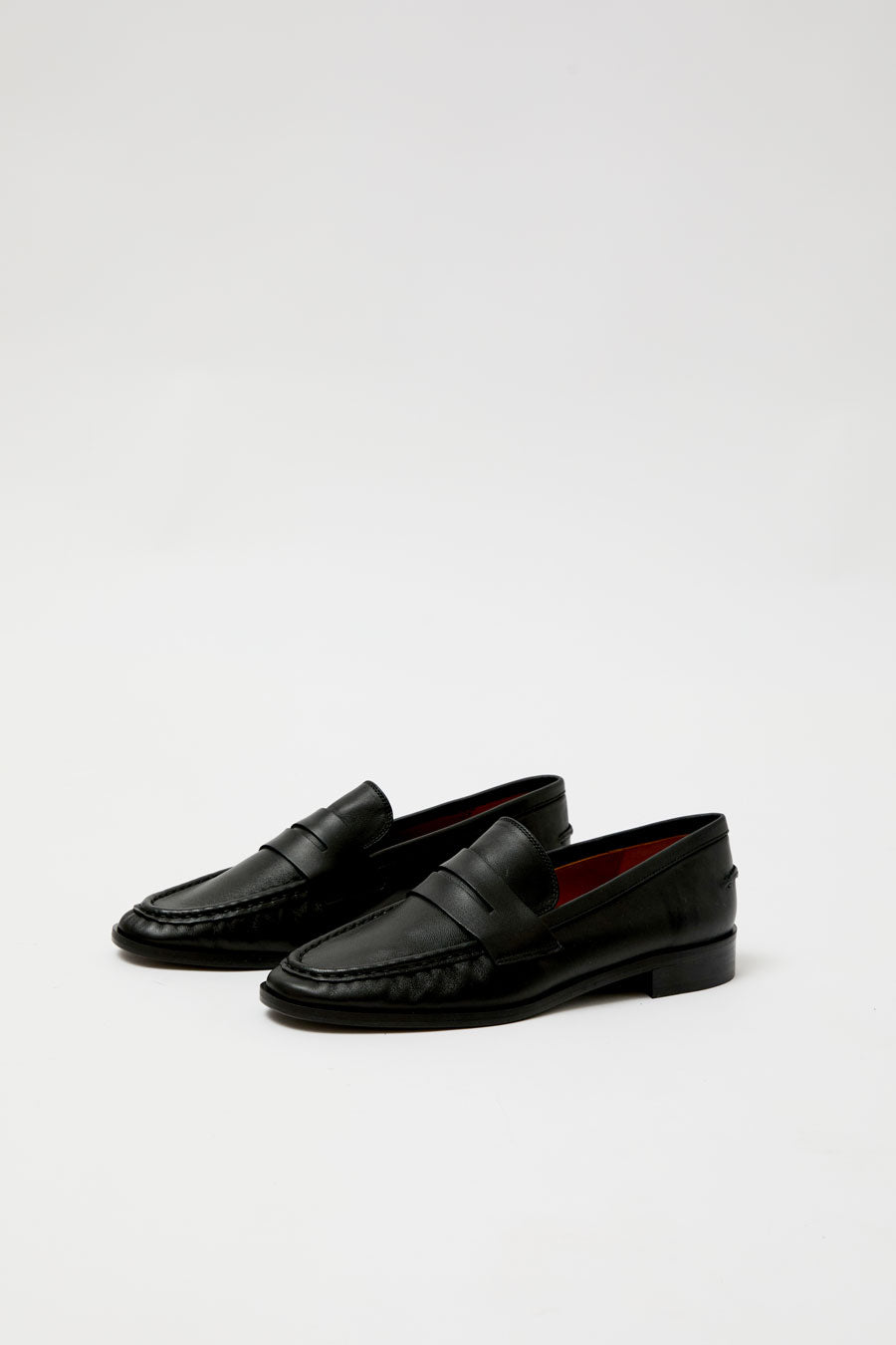ATP Atelier Airola Loafer in Black Nappa