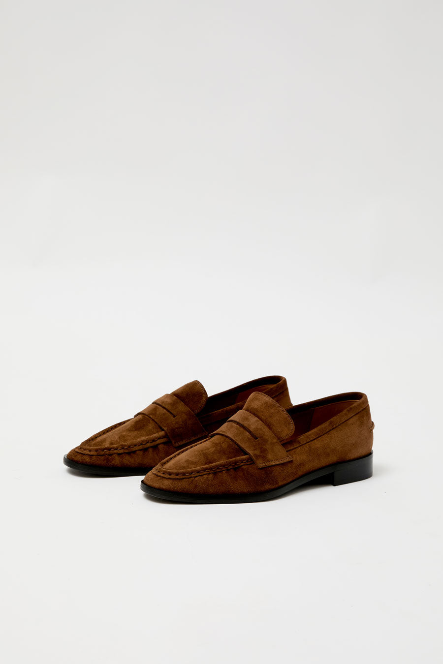 ATP Atelier Airola Loafer in Cannella Suede