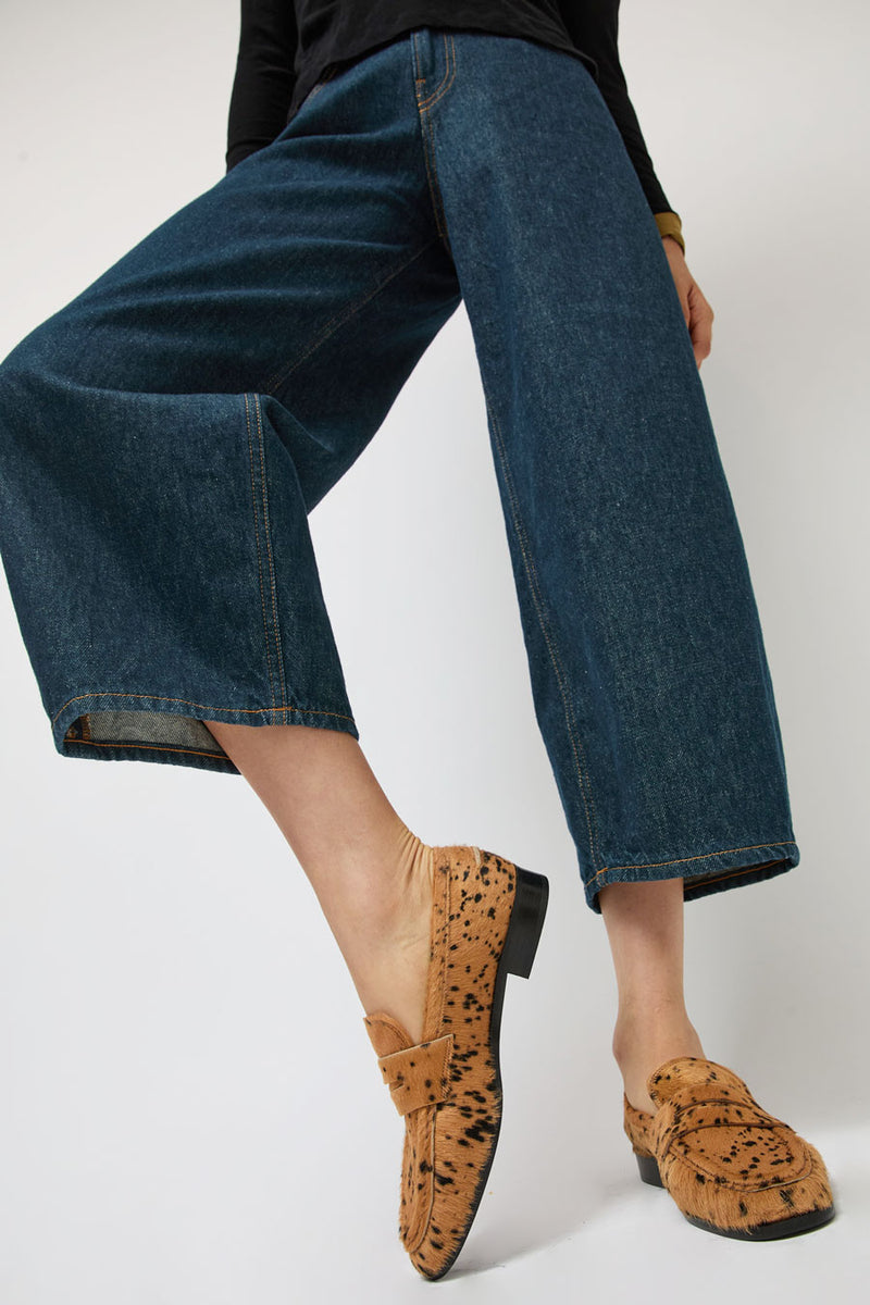 ATP Atelier Airola Loafer in Cannella Printed Mini Cow