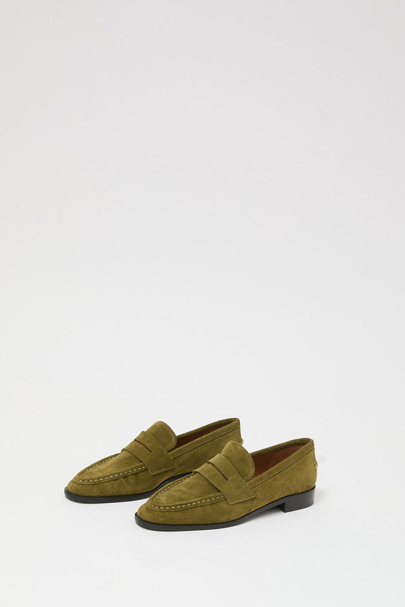 ATP Atelier Airola Loafer in Muschio Suede