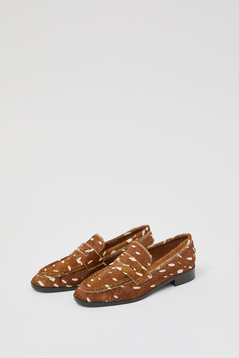 ATP Atelier Airola in Cannella Printed Cerbiatto Pony