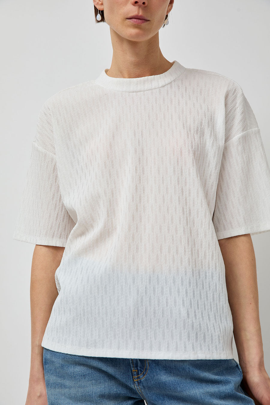 No.6 Ada Tee in White