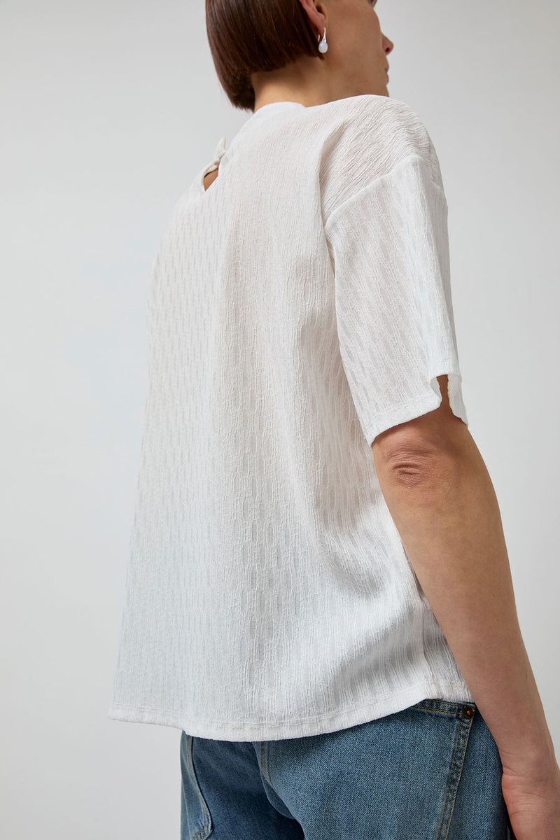 No.6 Ada Tee in White