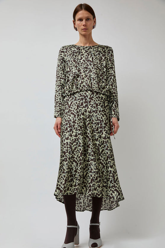 No.6 Ana Top in Mint Ink Blot – No.6 Store