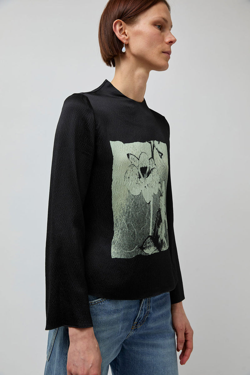 No.6 Diane Top in Black Magnolia