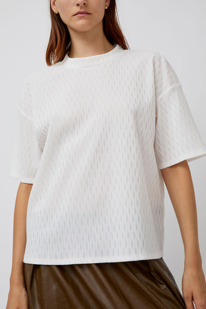 No.6 Ada Tee in White