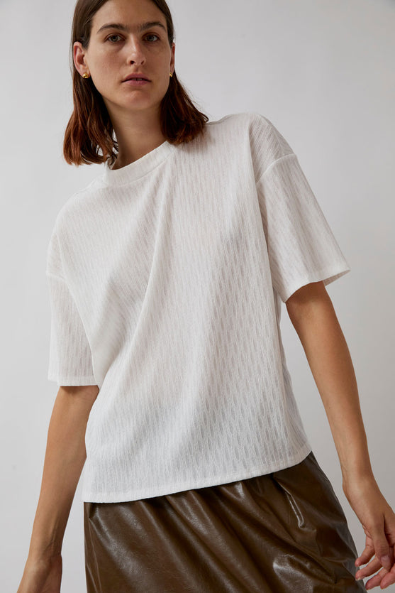 No.6 Ada Tee in White