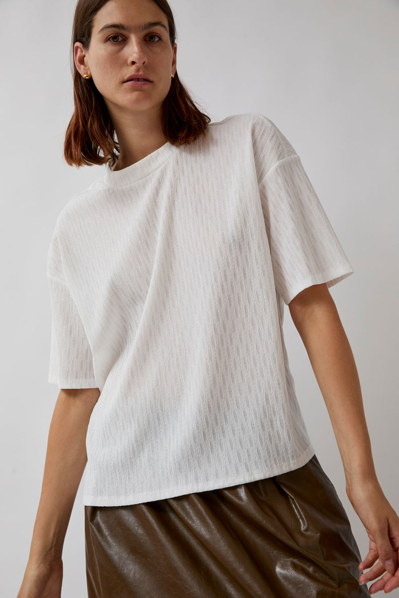 No.6 Ada Tee in White