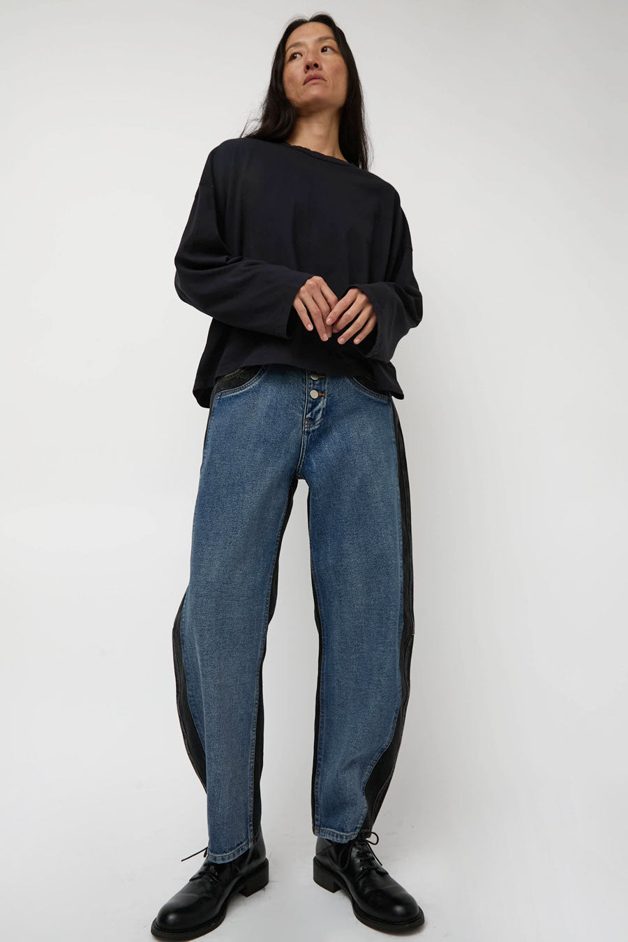 No.6 Mason Jean in Black and Blue