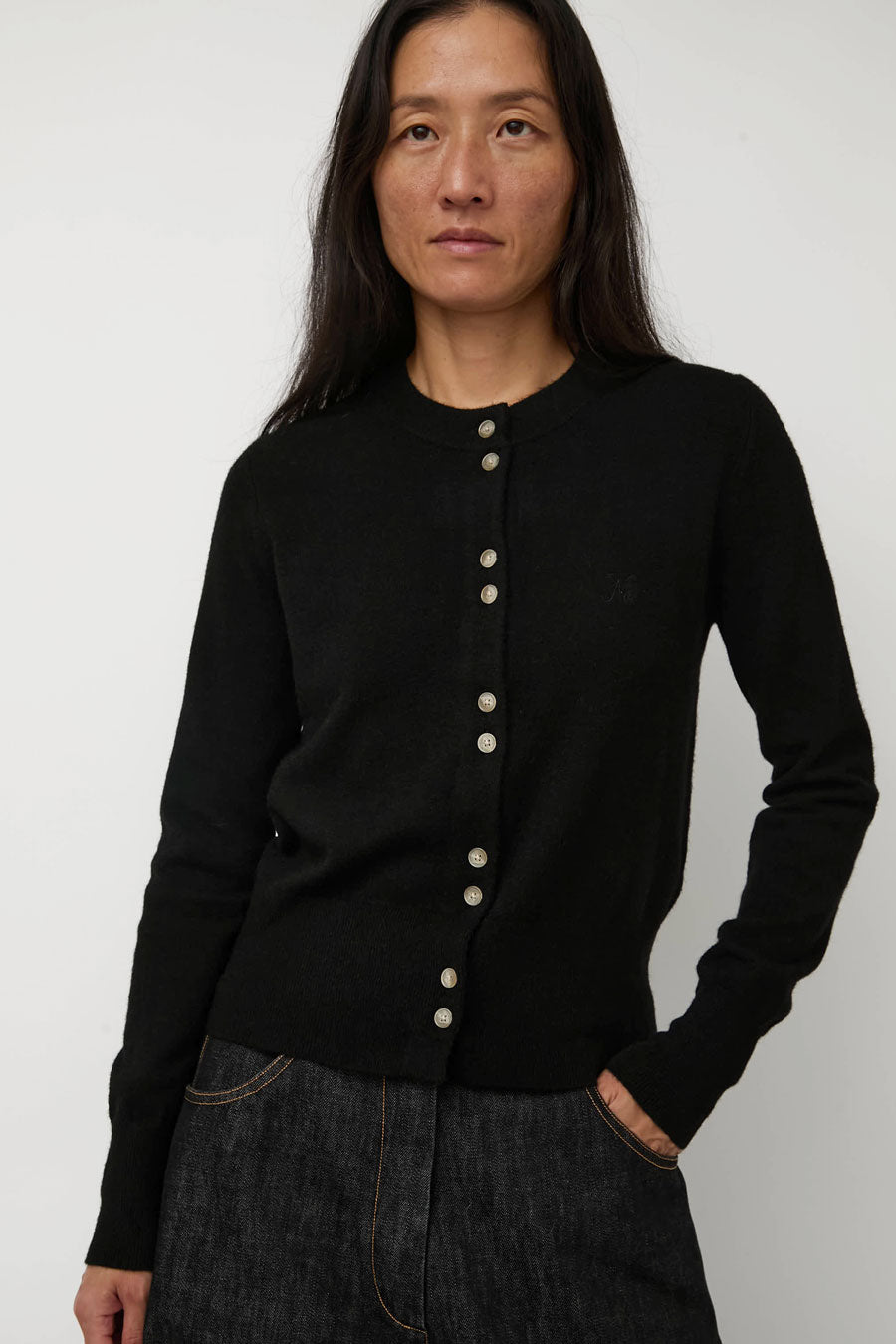 No.6 Micki Cardigan in Black