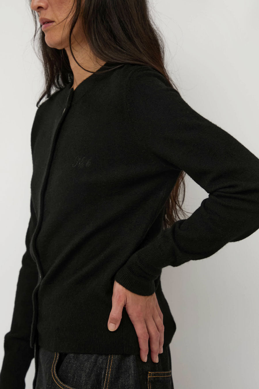 No.6 Micki Cardigan in Black