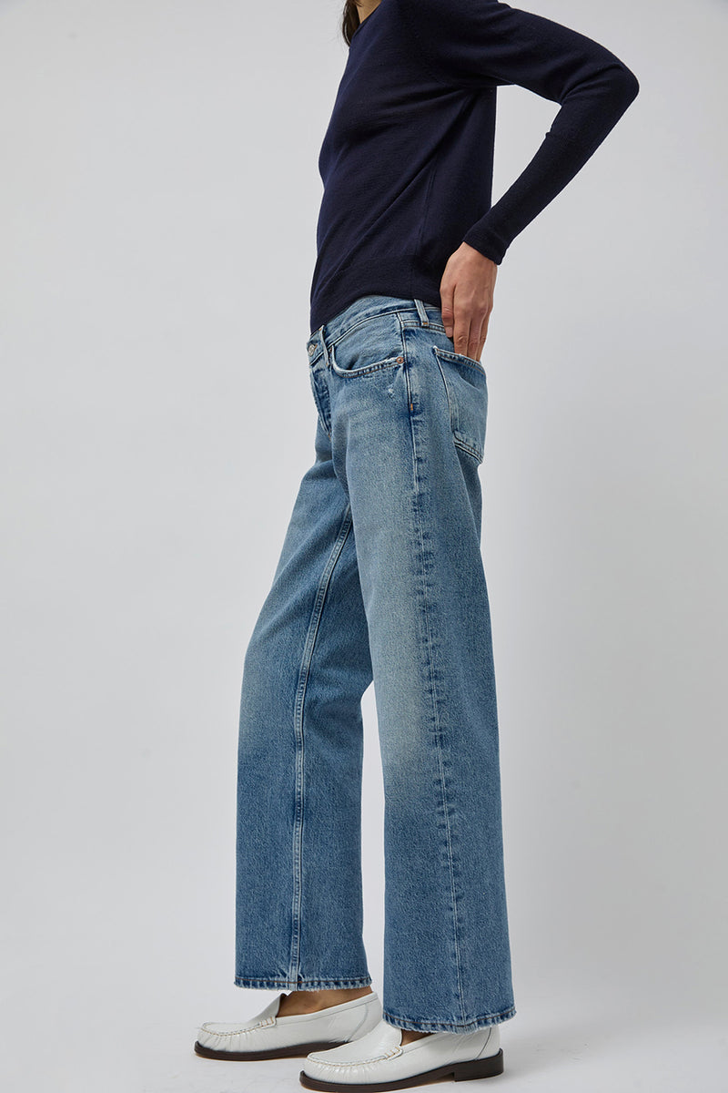 Agolde Low Rise Loose Jean in Vault