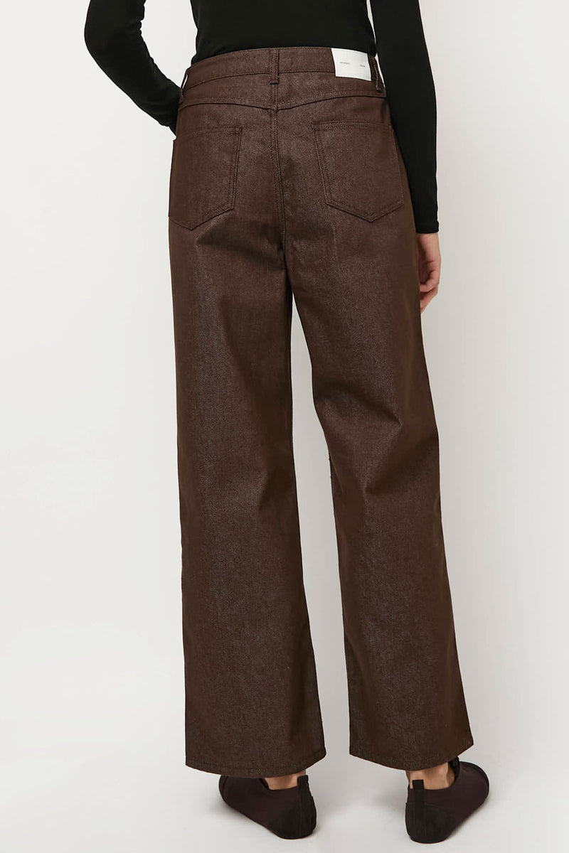 Amomento Color Indigo Denim in Brown