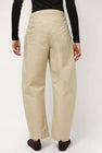 Amomento Curved Long Pants in Beige