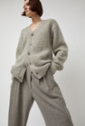 Amomento Grandpa Cardigan in Light Grey