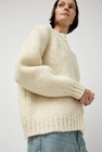 Amomento Hand Knitted Cardigan in Ecru