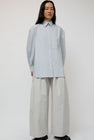 Amomento Oversize Shirts in Light Blue