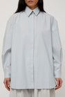 Amomento Oversize Shirts in Light Blue