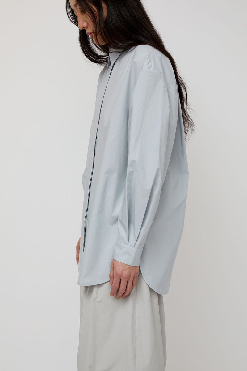 Amomento Oversize Shirts in Light Blue