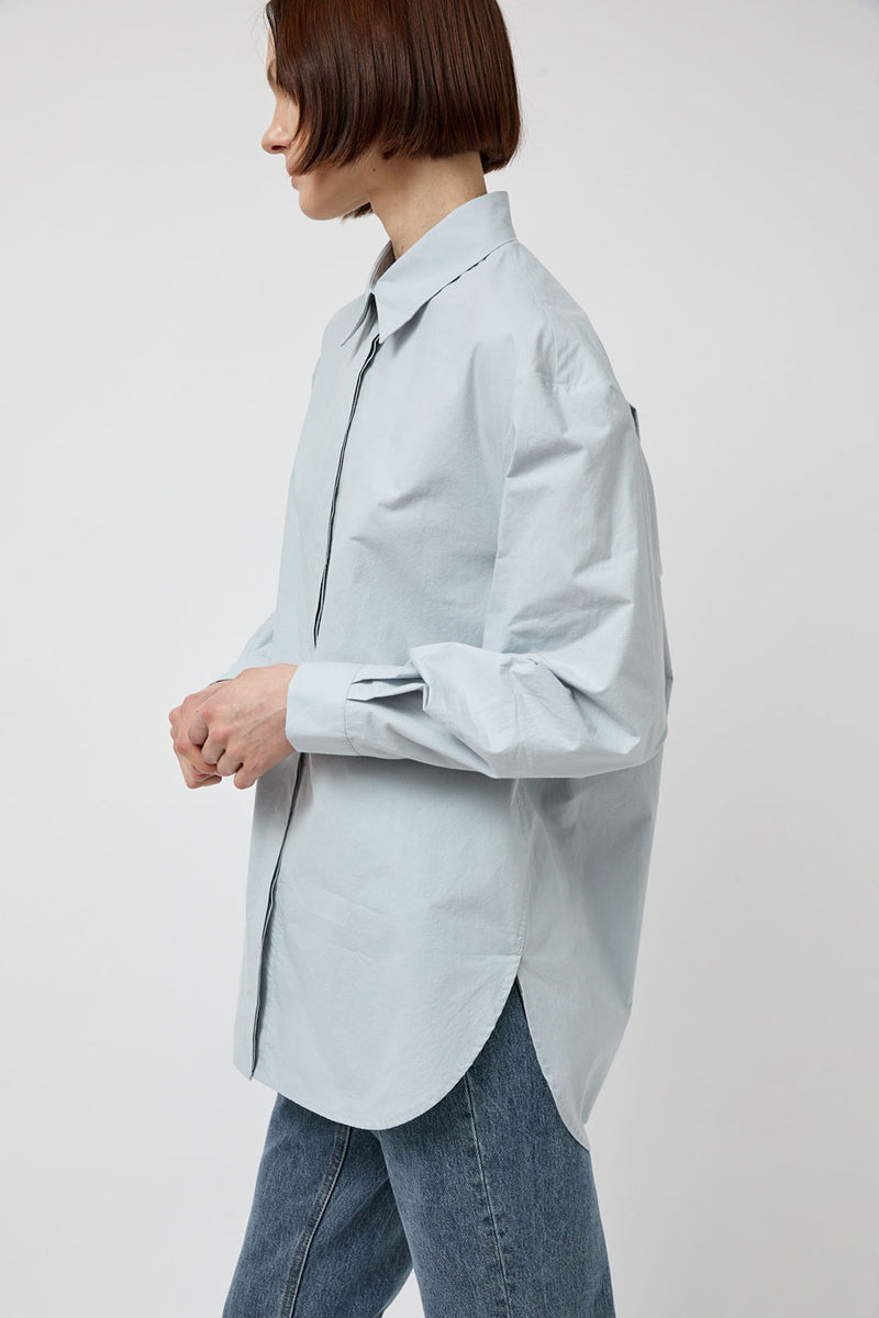 Amomento Oversized Shirt in Blue