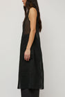 Amomento Sheer Long Dress in Black