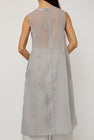 Amomento Sheer Long Dress in Grey