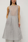 Amomento Sheer Long Dress in Grey