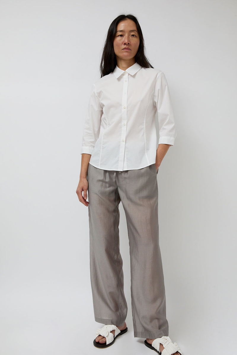 Amomento Silky Banding Pants in Grey