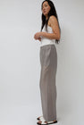 Amomento Silky Banding Pants in Grey