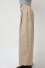 Amomento Two Tuck Balloon Pants in Beige