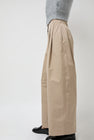 Amomento Two Tuck Balloon Pants in Beige