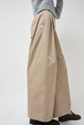 Amomento Two Tuck Balloon Pants in Beige