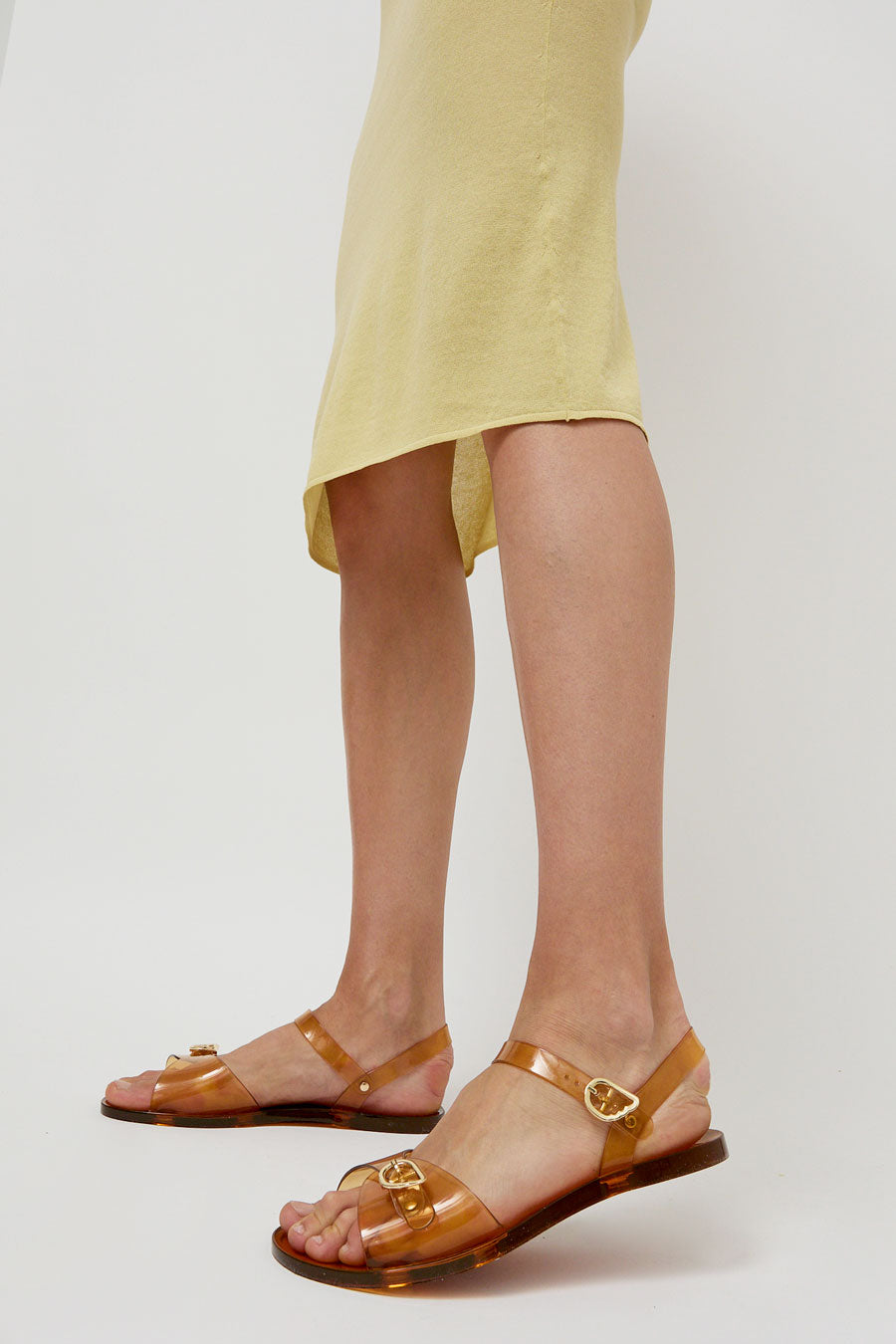 Ancient Greek Sandals Irini Jelly Sandal in Caramel