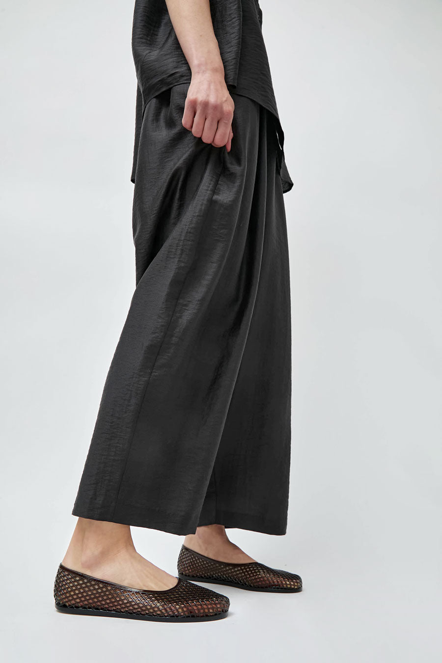 Ancient Greek Sandals Iro in Black