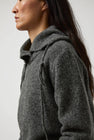 Anggae Two Way String Neck Pullover in Grey