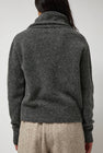 Anggae Two Way String Neck Pullover in Grey